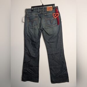Lucky Brand Sweet Dream Jeans Y2K Low Rise Straight Leg Zte Vintage Sz 31